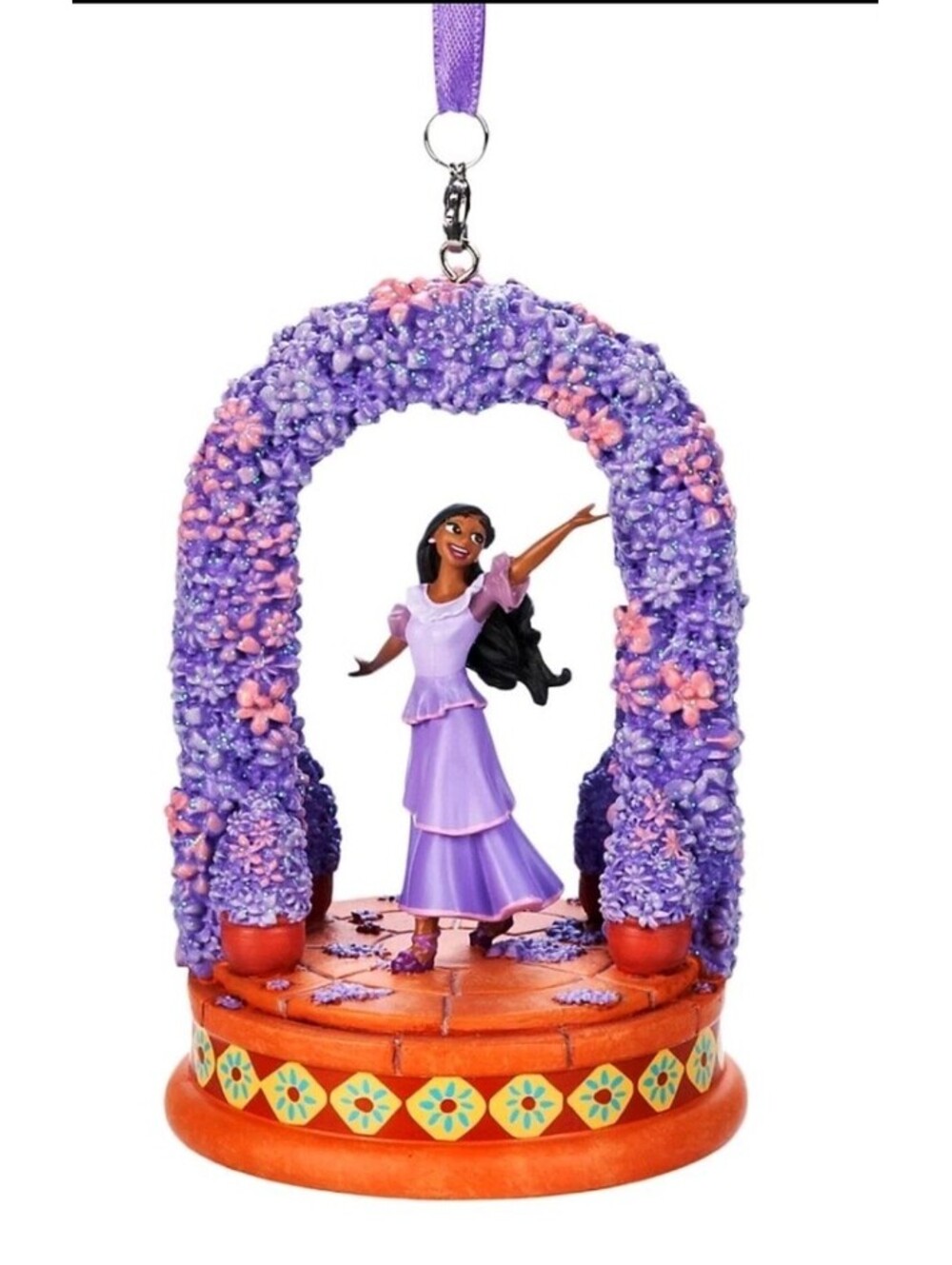 Disney Parks Encanto Isabela Musical Living Magic Sketchbook Ornament NEW NWT